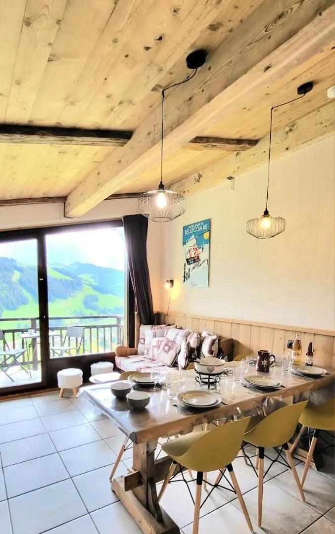 Residence Les Chardons - Appartement Calme Avec Des Vues Superbes, A Proximite Des Pistes De Ski Et Des Randonnees. Mae-2854 Notre-Dame-de-Bellecombe Apartamento
