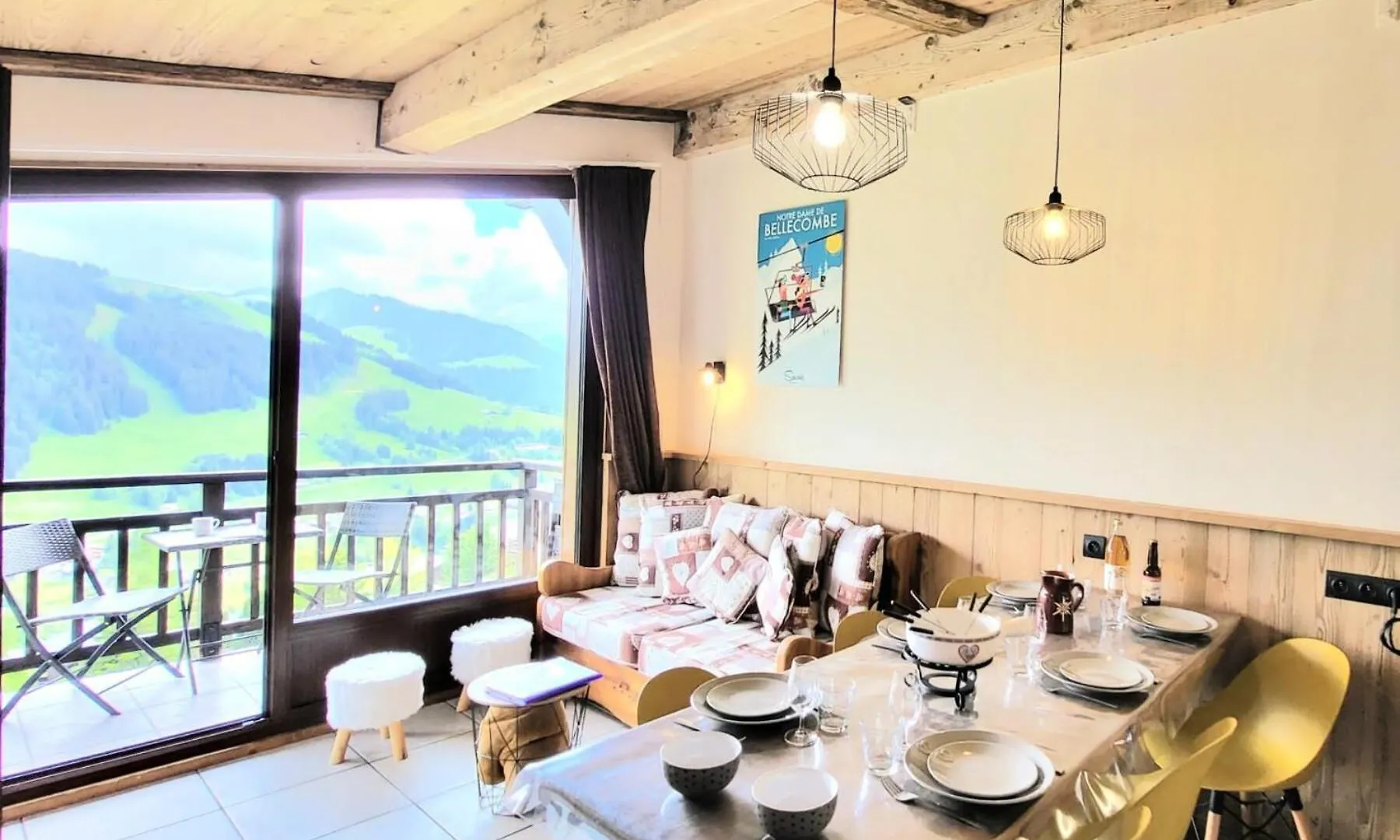 Apartamento Residence Les Chardons - Appartement Calme Avec Des Vues Superbes, A Proximite Des Pistes De Ski Et Des Randonnees. Mae-2854 Notre-Dame-de-Bellecombe